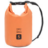 Borsa Impermeabile Arancione 5 L in PVC