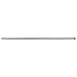 Pali per Recinzione da Giardino 20 pz Argento 240 cm in Acciaio