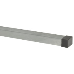Pali per Recinzione da Giardino 20 pz Argento 240 cm in Acciaio
