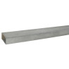 Pali per Recinzione da Giardino 40 pz Argento 240 cm in Acciaio