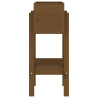 Fioriera da Giardino Miele 62x50x69 cm Legno Massello di Pino
