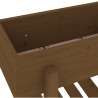 Fioriera da Giardino Miele 62x50x69 cm Legno Massello di Pino