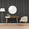 Pannelli Murali 24 pz Neri 50x50 cm EPS 6 m² Pietra