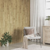 Pannelli da Parete Effetto Legno Marrone PVC 4,12 m²