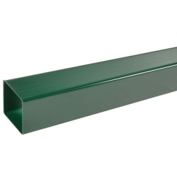 Pali per Recinzione da Giardino 20 pz Verdi 240 cm in Acciaio