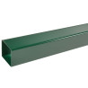 Pali per Recinzione da Giardino 20 pz Verdi 240 cm in Acciaio