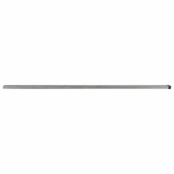 Pali per Recinzione da Giardino 30 pz Argento 260 cm in Acciaio