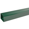 Pali per Recinzione da Giardino 40 pz Verdi 240 cm in Acciaio