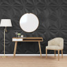 Pannelli Murali 24 pz Neri 50x50 cm EPS 6 m² Stella