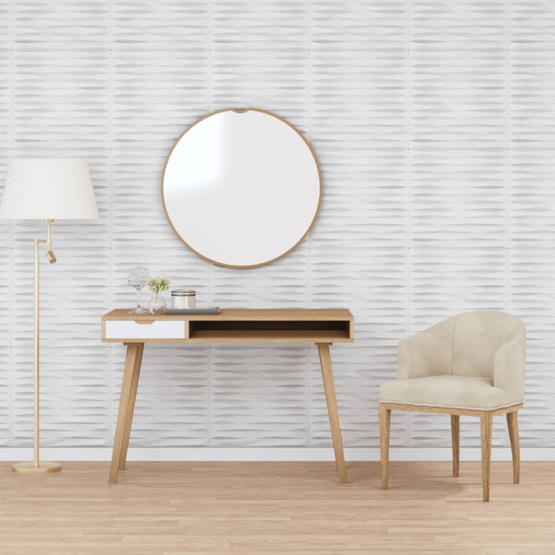 Pannelli Murali 12 pz Bianchi 50x50 cm EPS 3 m² Pietra