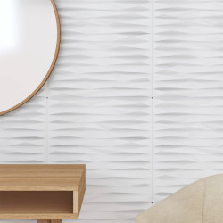 Pannelli Murali 12 pz Bianchi 50x50 cm EPS 3 m² Pietra