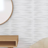 Pannelli Murali 12 pz Bianchi 50x50 cm EPS 3 m² Pietra