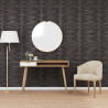 Pannelli Murali 12 pz Neri 50x50 cm EPS 3 m² Pietra