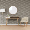 Pannelli Murali 48 pz Grigio Cemento 50x50cm EPS 12 m² Diamante