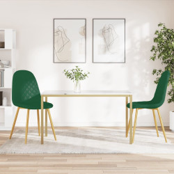 Sedie da Pranzo 2 pz Verde...