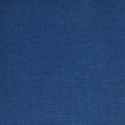 Sedie da Pranzo Girevoli 2 pz Blu in Tessuto