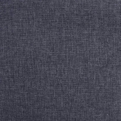 Sedie da Pranzo Girevoli 2 pz Grigio Scuro in Tessuto